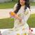 Printed Off White Cotton Blend Co Ords for Women