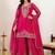 Women Ethnic Motifs Embroidered Regular Kurta with Sharara & With Dupatta