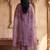 Women Floral Embroidered Regular Thread Work Kurta with Trousers & With Dupatta