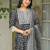 Women Ethnic Motifs Embroidered Anarkali Kurta with Trousers & Dupatta