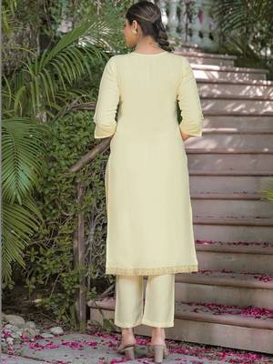 Women Ethnic Motifs Embroidered Regular Sequinned Kurta with Trousers & With Dupatta 3