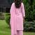 Women Floral Embroidered Regular Thread Work Pure Cotton Kurta with Palazzos & With Dupatta