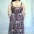 Cotton Black Kalamkari Hand block Printed Long Kurti for Women