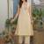 Embroidered Cream Viscose Rayon Co Ords for Women