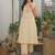 Embroidered Cream Viscose Rayon Co Ords for Women
