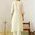 Women Floral Regular Thread Work Pure Cotton Kurta with Palazzos & With Dupatta
