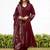Women Bandhani Printed Regular Kurta with Trousers & With Dupatta