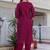 Women Ethnic Motifs Printed Regular Pure Cotton Kurta with Trousers & With Dupatta
