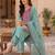 Women Ethnic Motifs Embroidered Regular Thread Work Kurta with Palazzos & With Dupatta