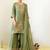 Women Ethnic Motifs Embroidered Regular Thread Work Kurta with Palazzos & With Dupatta