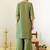 Women Ethnic Motifs Embroidered Regular Thread Work Kurta with Palazzos & With Dupatta