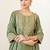 Women Ethnic Motifs Embroidered Regular Thread Work Kurta with Palazzos & With Dupatta