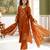 Women Embroidered Regular Kurta with Trousers & With Dupatta