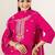 Women Floral Embroidered Regular Thread Work Pure Cotton Kurta with Trousers & With Dupatta