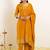 Women Ethnic Motifs Regular Kurta with Trousers & With Dupatta
