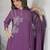 Women Floral Embroidered Regular Thread Work Pure Cotton Kurta with Trousers & With Dupatta