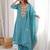 Women Embroidered Regular Kurta with Trousers & With Dupatta