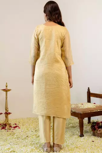 Women Embroidered Regular Kurta with Pyjamas & With Dupatta
