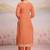 Women Ethnic Motifs Embroidered Regular Thread Work Pure Cotton Kurta with Trousers & With Dupatta