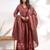 Women Floral Printed Regular Kurta with Trousers & With Dupatta