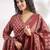 Women Floral Printed Regular Kurta with Trousers & With Dupatta