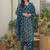 Women Floral Printed Regular Kurta with Trousers & With Dupatta