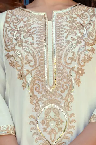 Women Ethnic Motifs Embroidered Kurta with Trousers & Dupatta