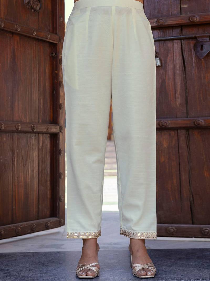 Women Ethnic Motifs Embroidered Kurta with Trousers & Dupatta