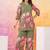 Floral Printed Moss Green Cotton Co Ords for Women
