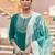 Women Velvet Ethnic Motifs Embroidered Kurta with Trousers & Dupatta