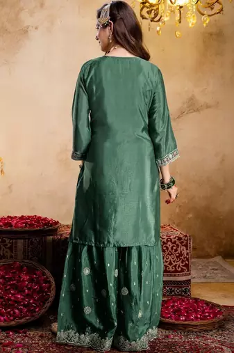 Women Regular Kurta with Patiala & With Dupatta