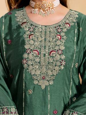 Women Regular Kurta with Patiala & With Dupatta 6