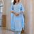 Women Embroidered Regular Thread Work Kurta with Trousers & With Dupatta