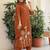 Women Floral Embroidered Regular Thread Work Pure Cotton Kurta with Trousers & With Dupatta