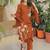 Women Floral Embroidered Regular Thread Work Pure Cotton Kurta with Trousers & With Dupatta