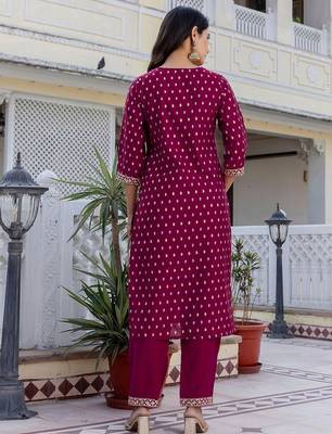 Women Ethnic Motifs Printed Kurta with Trousers & Dupatta 3