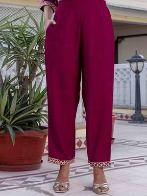 Women Ethnic Motifs Printed Kurta with Trousers & Dupatta 7