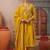 Women Ethnic Regular Thread Work Pure Cotton Kurta with Trousers & With Dupatta