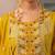 Women Ethnic Regular Thread Work Pure Cotton Kurta with Trousers & With Dupatta