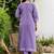 Women Ethnic Motifs Embroidered Regular Thread Work Pure Cotton Kurta with Trousers & With Dupatta