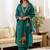 Women Floral Embroidered Regular Thread Work Kurta with Trousers & With Dupatta