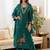 Women Floral Embroidered Regular Thread Work Kurta with Trousers & With Dupatta