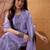 Women Ethnic Motifs Printed Regular Pure Cotton Kurta with Trousers & With Dupatta