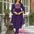 Women Ethnic Motifs Embroidered Empire Mirror Work Kurta with Trousers & With Dupatta