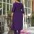 Women Ethnic Motifs Embroidered Empire Mirror Work Kurta with Trousers & With Dupatta