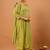 Women Floral Embroidered Regular Thread Work Chanderi Cotton Kurta with Trousers & With Dupatta
