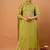 Women Floral Embroidered Regular Thread Work Chanderi Cotton Kurta with Trousers & With Dupatta