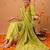 Women Floral Embroidered Regular Thread Work Chanderi Cotton Kurta with Trousers & With Dupatta