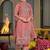 Women Ethnic Motifs Embroidered Regular Thread Work Silk Chiffon Kurta with Trousers & With Dupatta