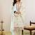 Floral Embroidered Regular Thread Work Kurta with Palazzos With Dupatta